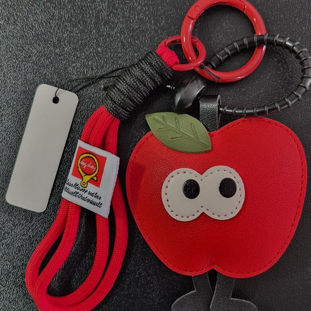Apple Bag Charm - Picture 1 of 11